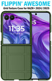 Hard Case Cover for Motorola RAZR+ 2024/2025 Flip Phone, Moto RAZR PLUS '24 '25