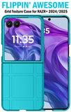 Hard Case Cover for Motorola RAZR+ 2024/2025 Flip Phone, Moto RAZR PLUS '24 '25