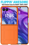Hard Case Cover for Motorola RAZR+ 2024/2025 Flip Phone, Moto RAZR PLUS '24 '25