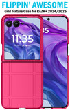 Hard Case Cover for Motorola RAZR+ 2024/2025 Flip Phone, Moto RAZR PLUS '24 '25