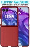Hard Case Cover for Motorola RAZR+ 2024/2025 Flip Phone, Moto RAZR PLUS '24 '25