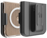 Clear Case and Belt Clip for Motorola RAZR ULTRA 2025 - Compatible with MagSafe