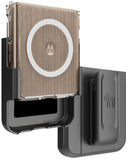 Clear Case and Belt Clip for Motorola RAZR ULTRA 2025 - Compatible with MagSafe