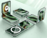 Clear Case for Motorola RAZR ULTRA 2025 Flip Phone - Compatible with MagSafe