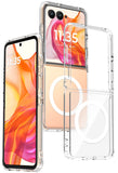 Clear Case for Motorola RAZR ULTRA 2025 Flip Phone - Compatible with MagSafe