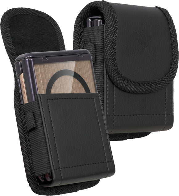 Case and Belt Clip Pouch for Motorola RAZR ULTRA 2025 - Compatible with MagSafe