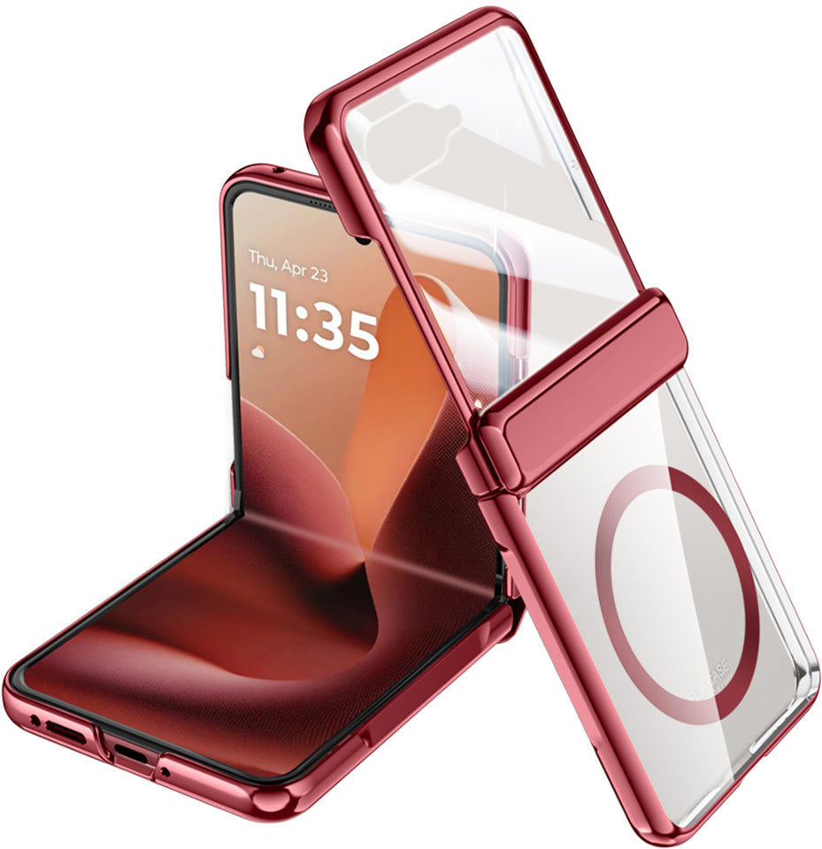 Poetic Hülle Für Motorola Moto Razr 2024 Mit Ständer Scharnier Schutz Cover