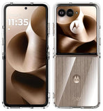 Clear Case for Motorola RAZR ULTRA 2025 Flip Phone - Slim, Transparent