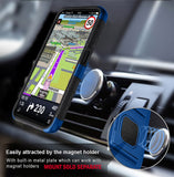 Rugged Case with Ring Grip Stand for Samsung Galaxy A14 5G Phone