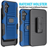 Rugged Case with Stand and Belt Clip Holster Combo Samsung Galaxy A15 5G Phone