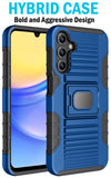 Rugged Case with Stand and Belt Clip Holster Combo Samsung Galaxy A15 5G Phone