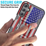 Rugged Case w/ Stand and Belt Clip Holster for Samsung Galaxy A15 / A25 5G Phone