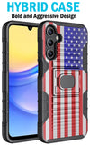 Rugged Case with Stand and Belt Clip Holster Combo Samsung Galaxy A15 5G Phone