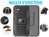 Rugged Case w/ Stand and Belt Clip Holster for Samsung Galaxy A15 / A25 5G Phone