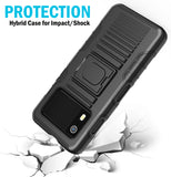 Rugged Hybrid Case with Ring Grip Stand for Zebra EM45 RFID Mobile