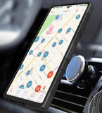 Black Rugged Grip Case with Stand + Belt Clip Holster for Samsung Galaxy Note 20