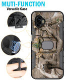 Rugged Case Cover with Stand Ring Grip for Samsung Galaxy XCover 6 Pro (2022)
