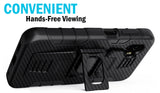 Rugged Case Stand and Belt Clip Holster for Samsung Galaxy XCover 6 Pro (2022)
