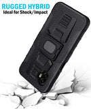 Rugged Case Cover with Stand Ring Grip for Samsung Galaxy XCover 6 Pro (2022)