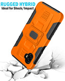 Rugged Case Cover with Stand Ring Grip for Samsung Galaxy XCover 6 Pro (2022)