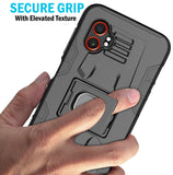 Rugged Case with Stand Ring Grip for Samsung Galaxy XCover 7 Pro Phone (2025)