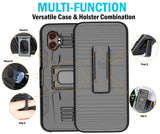 Rugged Case Stand Belt Clip Holster for Samsung Galaxy XCover 7 Pro 2025 Phone