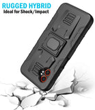 Rugged Case with Stand Ring Grip for Samsung Galaxy XCover 7 Pro Phone (2025)