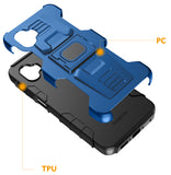 Rugged Case with Stand Ring Grip for Samsung Galaxy XCover 7 Pro Phone (2025)