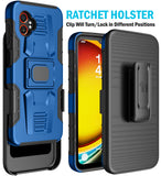 Rugged Case Stand Belt Clip Holster for Samsung Galaxy XCover 7 Pro 2025 Phone