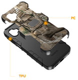 Rugged Case with Stand Ring Grip for Samsung Galaxy XCover 7 Pro Phone (2025)