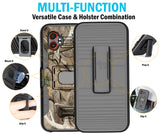 Rugged Case Stand Belt Clip Holster for Samsung Galaxy XCover 7 Pro 2025 Phone