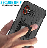 Rugged Case with Stand Ring Grip for Samsung Galaxy XCover 7 Pro Phone (2025)
