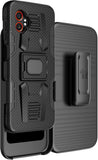 Rugged Case Stand Belt Clip Holster for Samsung Galaxy XCover 7 Pro 2025 Phone