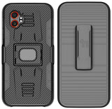 Rugged Case Stand Belt Clip Holster for Samsung Galaxy XCover 7 Pro 2025 Phone