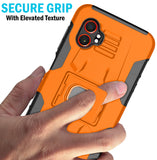 Rugged Case with Stand Ring Grip for Samsung Galaxy XCover 7 Pro Phone (2025)