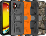 Rugged Case with Stand Ring Grip for Samsung Galaxy XCover 7 Pro Phone (2025)