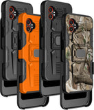 Rugged Case Stand Belt Clip Holster for Samsung Galaxy XCover 7 Pro 2025 Phone