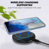 AquaFlex Transparent Anti-Shock Clear Case Slim Cover for Samsung Galaxy S20