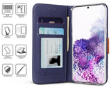 Durable Secure Wallet Case Card Slot Cover and Strap for Samsung Galaxy S20 Plus