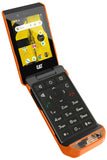 Grid Texture Slim Hard Shell Case Protector Cover for CAT S22 Flip Phone