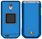 Grid Case Hard Shell Cover and Belt Clip Holster Combo for CAT S22 Flip Phone