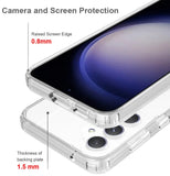 AquaFlex Anti-Shock Clear Case Slim Cover for Samsung Galaxy S23 FE