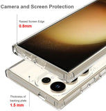 AquaFlex Anti-Shock Clear Case Slim Cover for Samsung Galaxy S24 Ultra