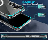 Clear Acrylic TPU Case for Samsung Galaxy S25 5G Phone - Compatible with MagSafe