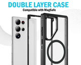 Tough Dual Layer Case for Samsung Galaxy S25 Ultra 5G - Compatible with MagSafe