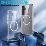 Clear Case for Samsung Galaxy S26 Plus 5G Phone - Compatible with MagSafe Mounts