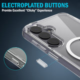Clear Case for Samsung Galaxy S26 Plus 5G Phone - Compatible with MagSafe Mounts