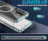 Clear Case for Samsung Galaxy S26 Ultra 5G Phone - Compatible with MagSafe