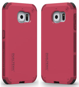 PUREGEAR DUALTEK EXTREME IMPACT RUGGED CASE MAGENTA PINK COVER SAMSUNG GALAXY S6