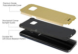 GOLD MATTE METALLIC SLIM DUO-SHIELD CASE COVER FOR SAMSUNG GALAXY S6 EDGE PLUS +